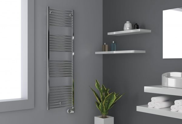 3581646110012 Cordivari Lisa-22 Electric, полотенцесушитель электрический 1160/500, цвет хромированая сталь 