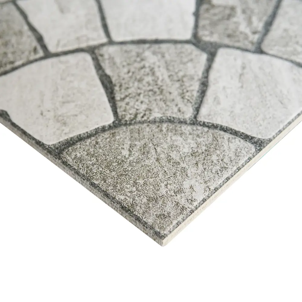 Глазурованный керамогранит Керамин Одеон 50x50 см 1.25 м² матовый цвет светло-серый Лиссабон STLM-2065615 - Вид №2