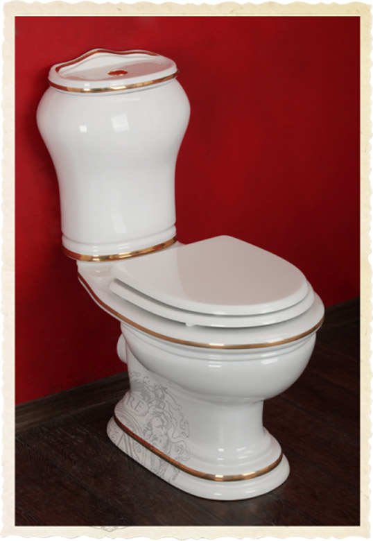 ML.MLD-25.702.D2/ML.MLD-25.748.D2/ML.OLV-29.012/ML.OLV-29.015/ML.OLV-29.014.CR Напольный унитаз Migliore Milady - Вид №1