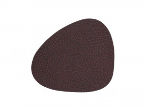 981098 HIPPO plum подстаканник фигурный 11x13 см, толщина 1,6 мм;LIND DNA