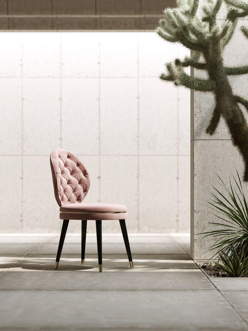 Domkapa Стул медальон из бархата Katy Dkj26  - Вид №2