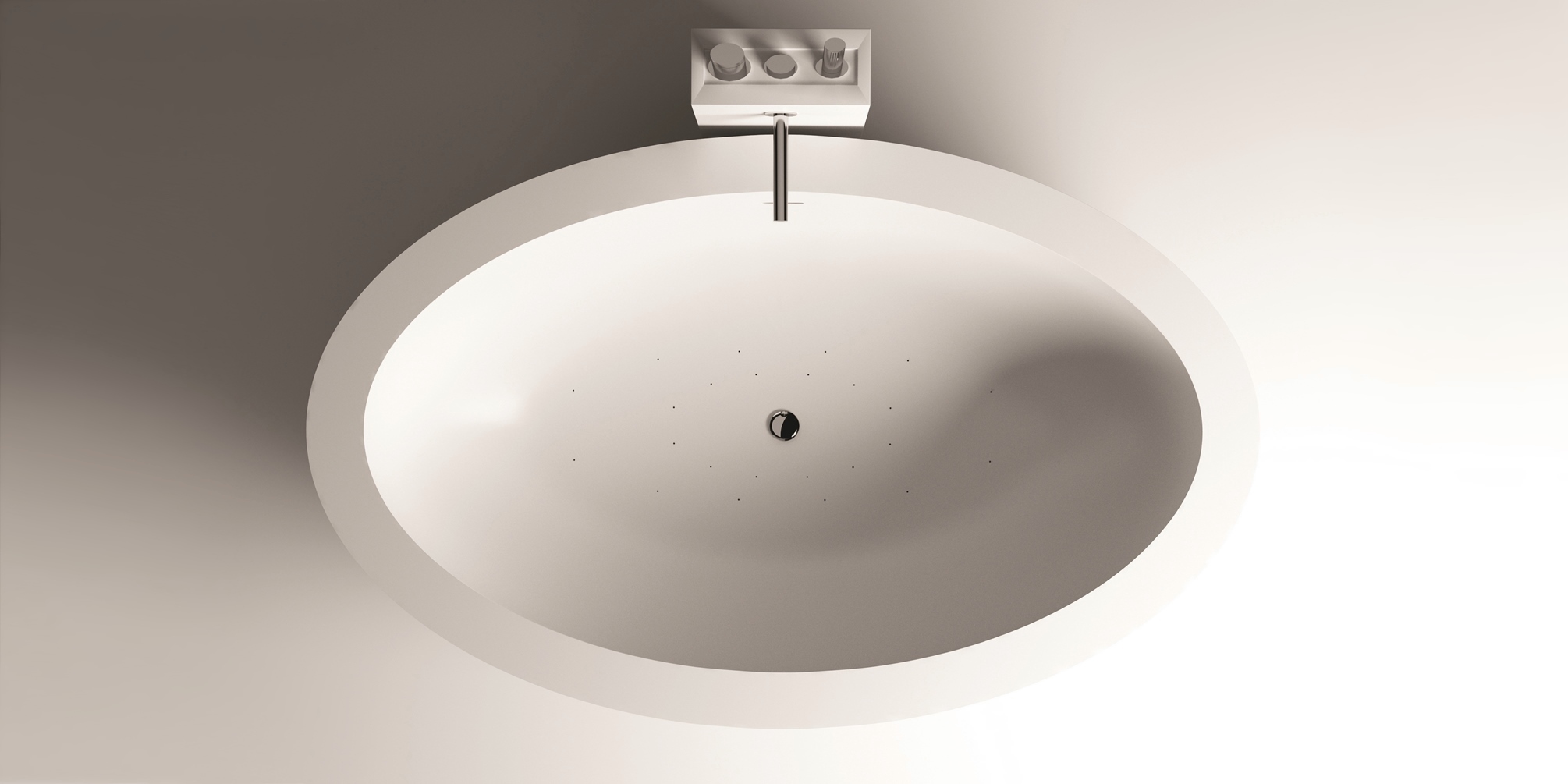 Design Ванна из Corian 1900x1200x500 Elit Stonage белая MOMA Design EL0301900 - Вид №2