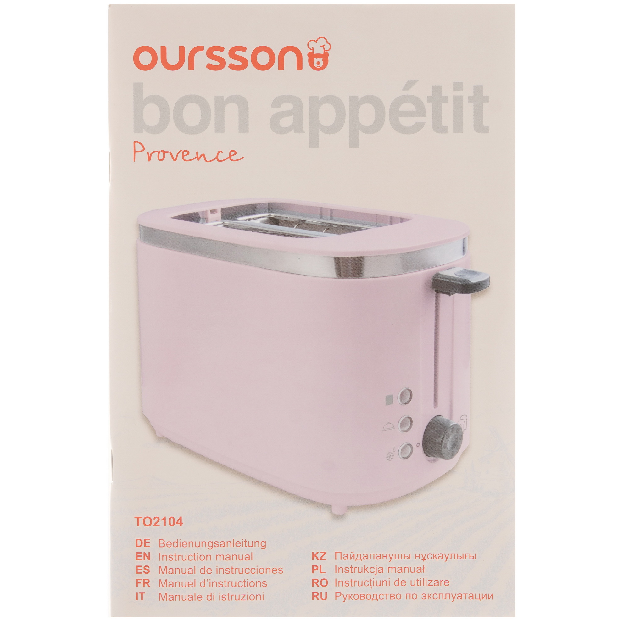 5368914 Тостер Oursson TO2104/PC бежевый STDN-0138507 - Вид №7