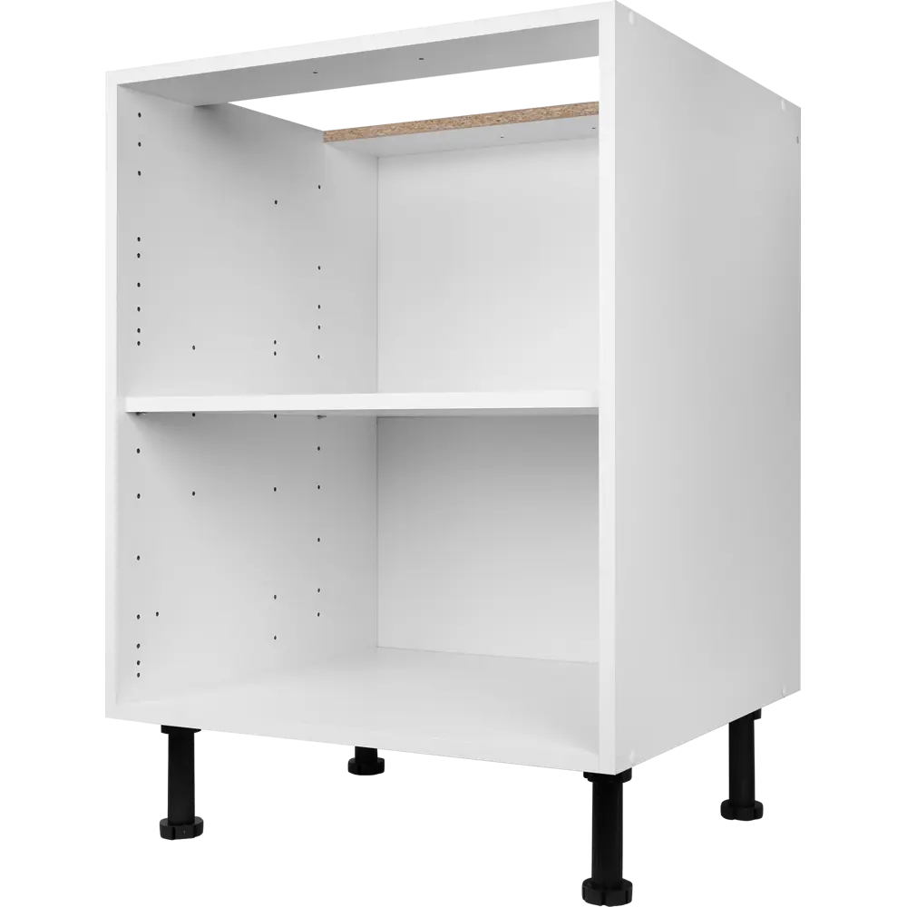 Каркас напольный 60x70x56 см, ЛДСП, цвет белый 18793281 STLM-2137090 DELINIA 