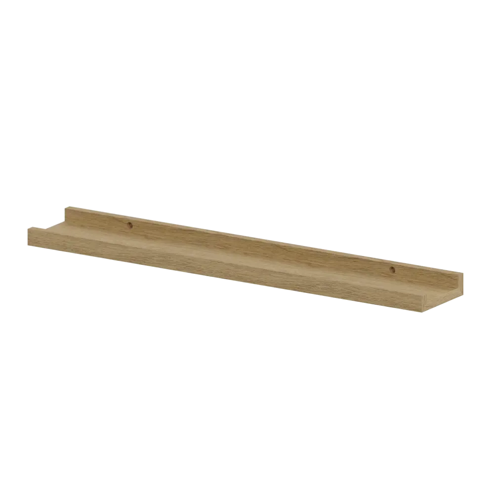 Полка настенная Spaceo Oak 60x10 см МДФ цвет дуб 82877522 STLM-2159226 