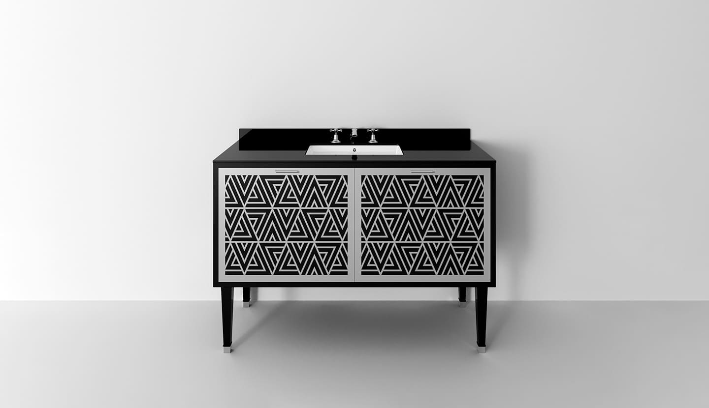 Деревянный напольный умывальник с ящиками Park Avenue CORA 2S ARCH-00077371 - Вид №3