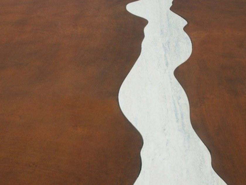 TrackDesign Квадратный садовый стол из стали Corten ™  Tt0637000  - Вид №4