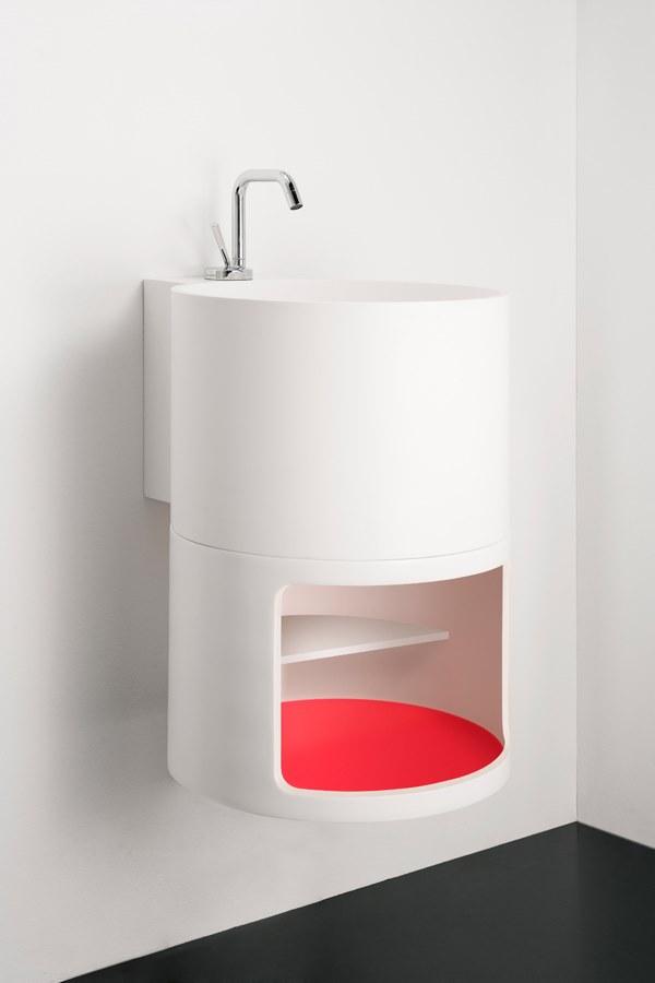 Подвесная раковина настенная овальная Inbani Tambo белая sun-id-1476694 - Вид №1