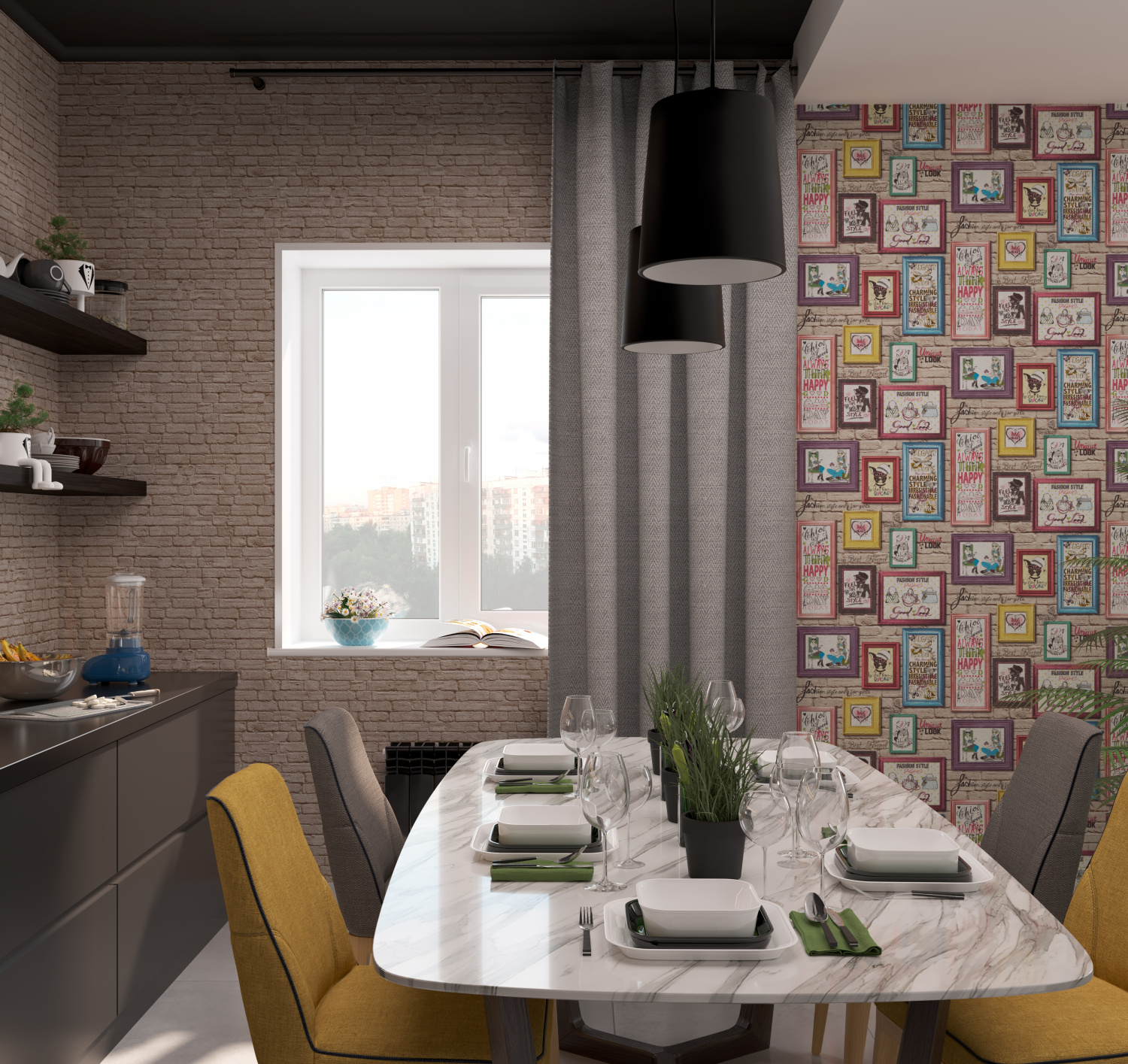 Рулон обоев основа Флизелиновая HC71483-35 Home Color Мин. заказ 8 рулонов HC7148335 - Вид №6