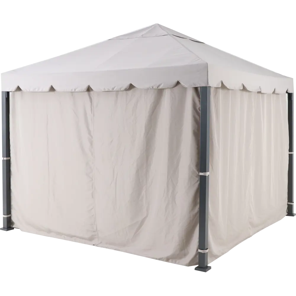 Шторы для павильона 180G 3x3 м цвет серый/коричневый NATERIAL STLM-2192868 - Вид №4