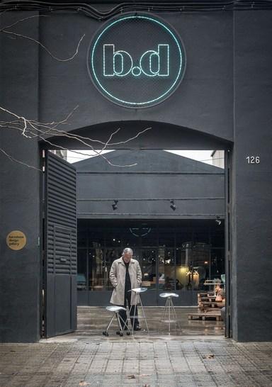 BD Barcelona Design Высокий табурет на алюминиевом постаменте Jamaica sun-id-1497670 - Вид №3