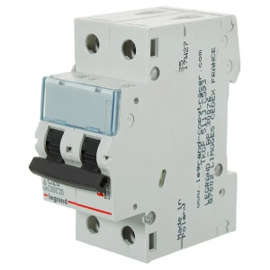 Автоматический выключатель Legrand TX3 2P C20 А 6 кА 15794325 STLM-2156921
