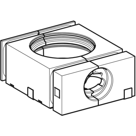 388.118.00.1 Противоконденсатная изоляция Geberit для трапа Varino, горизонтальная, 13 x 13 см Geberit  - Вид №1