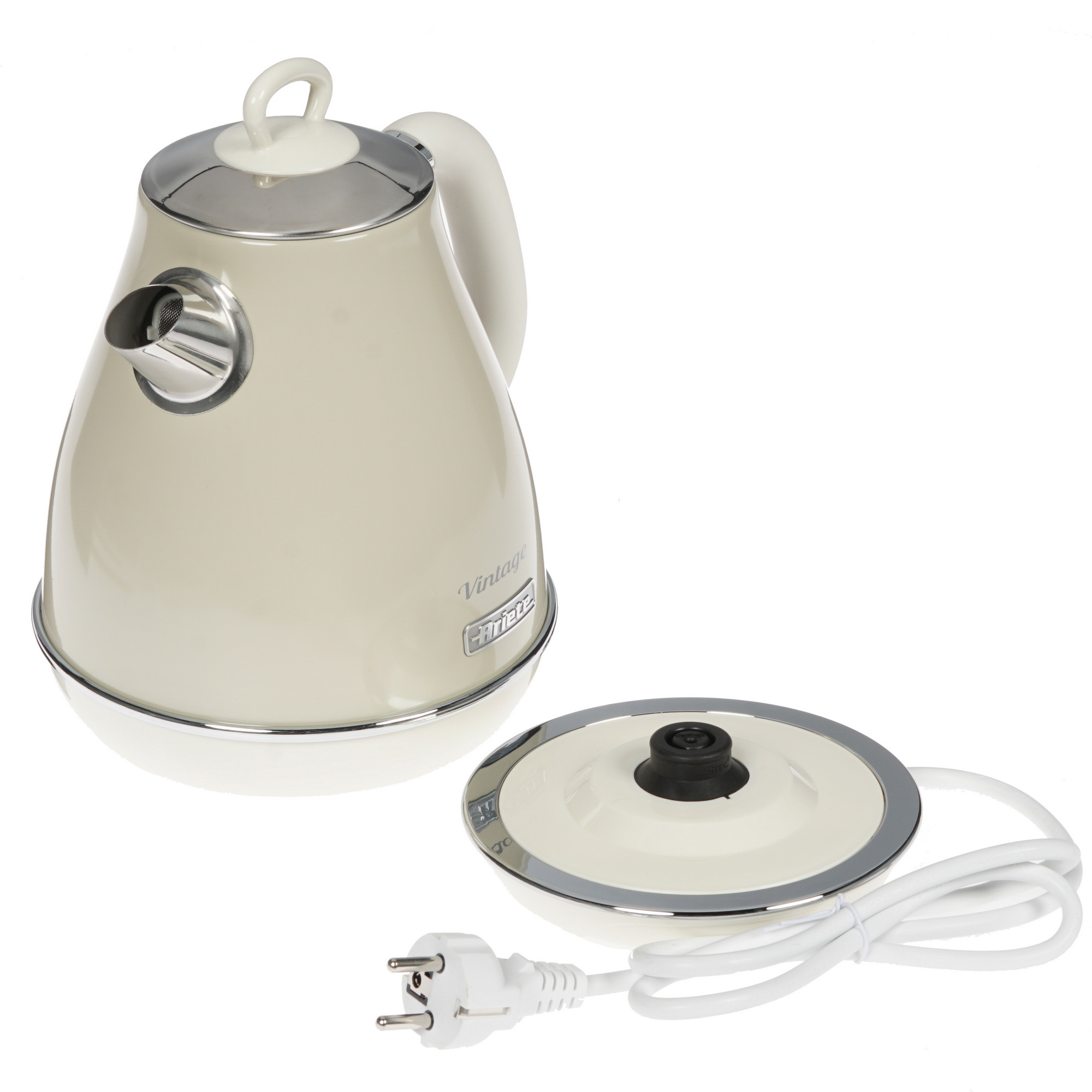 8152851 Электрочайник Ariete 2869/03 Vintage бежевый STDN-0009912 - Вид №3