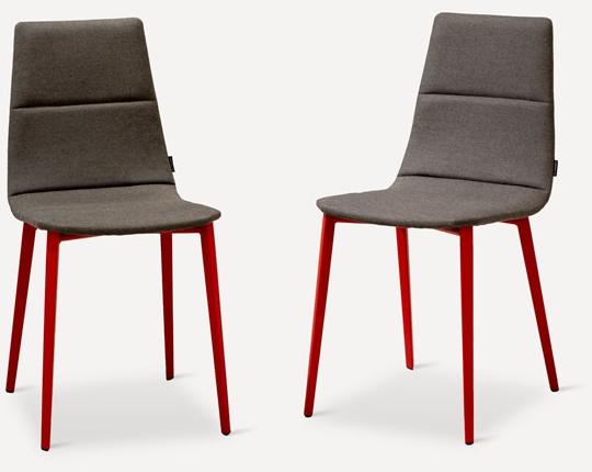 MOBLIBERICA Стул из мягкой ткани Salt sun-id-1467459 - Вид №1