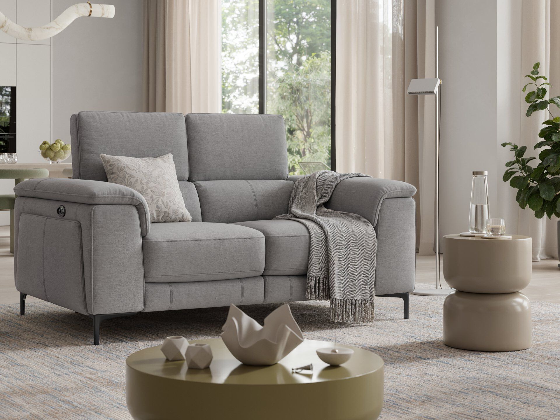 2-местный тканевый диван Sofanella Marino ARCH-00139924 - Вид №1