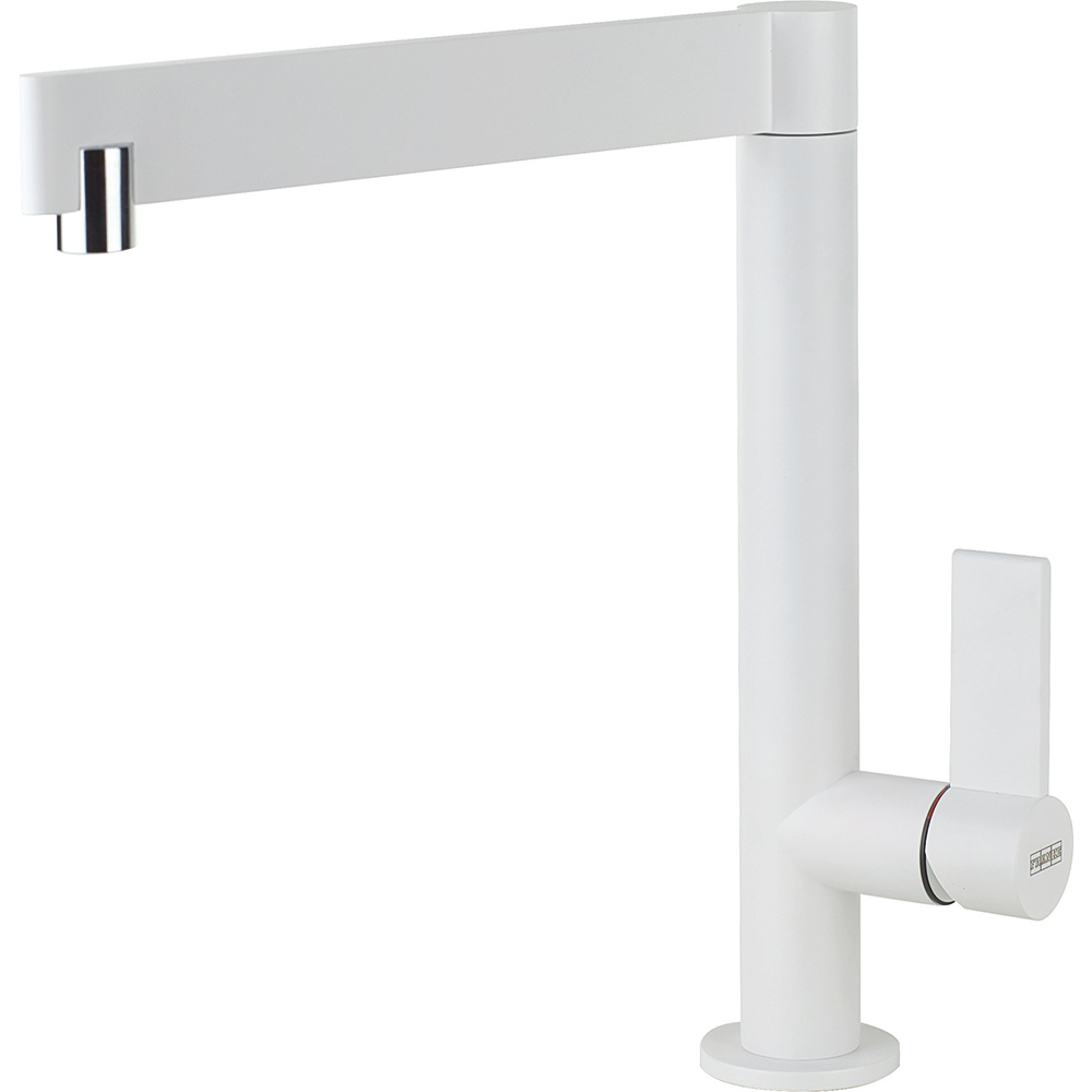 Смеситель кухонный  Franke Esprit Поворотный излив Fragranite Белый sun-id-1699027