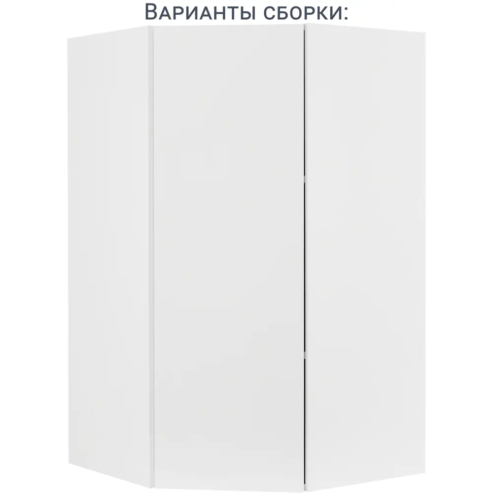 Фасад кухонного шкафа Аша 32.8x102.1 см KONSENSA ЛДСП цвет белый STLM-2007815 - Вид №18
