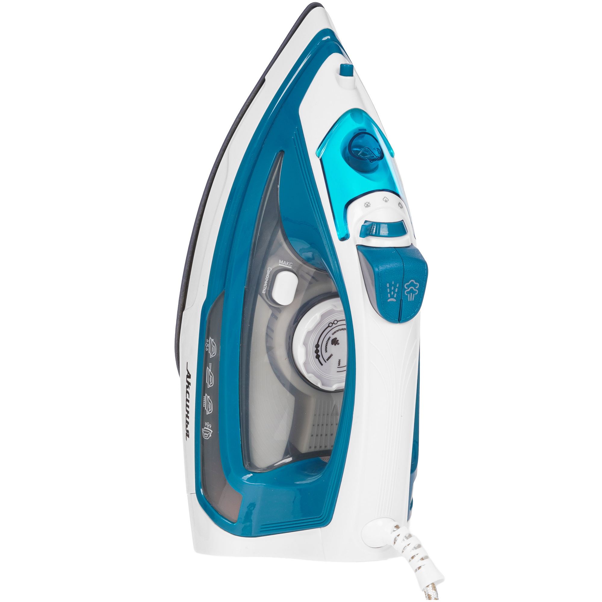 9235591 Утюг АКСИНЬЯ КС-3005 белый STDN-0146098