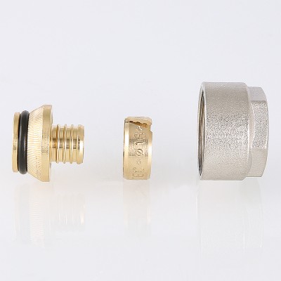 VT.4410.NE.1622 Фитинг коллекторный для пластиковой трубы Valtec 16 (2,2) мм х 3/4"  - Вид №4