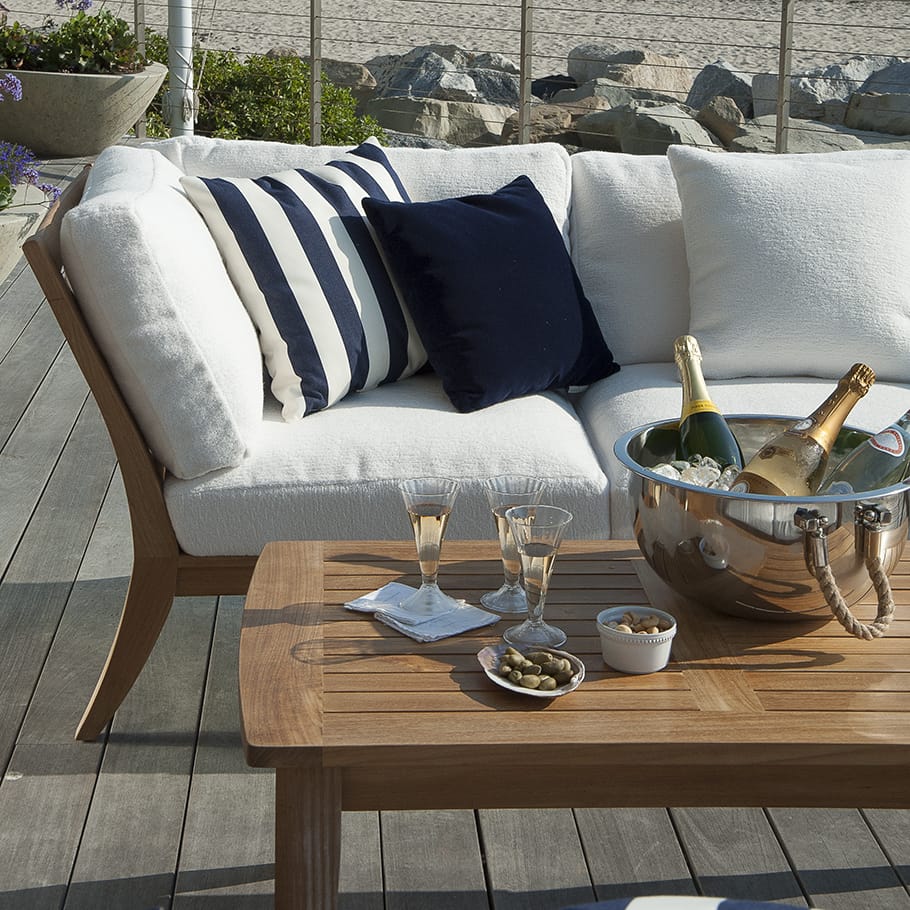 Прямоугольный стол из тикового дерева JANUS et Cie Relais ARCH-00066446 - Вид №2