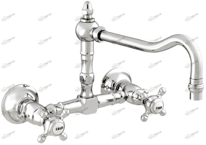 Bronces Mestre Смеситель для кухни с хромированной перемычкой Retro 035032.000.50