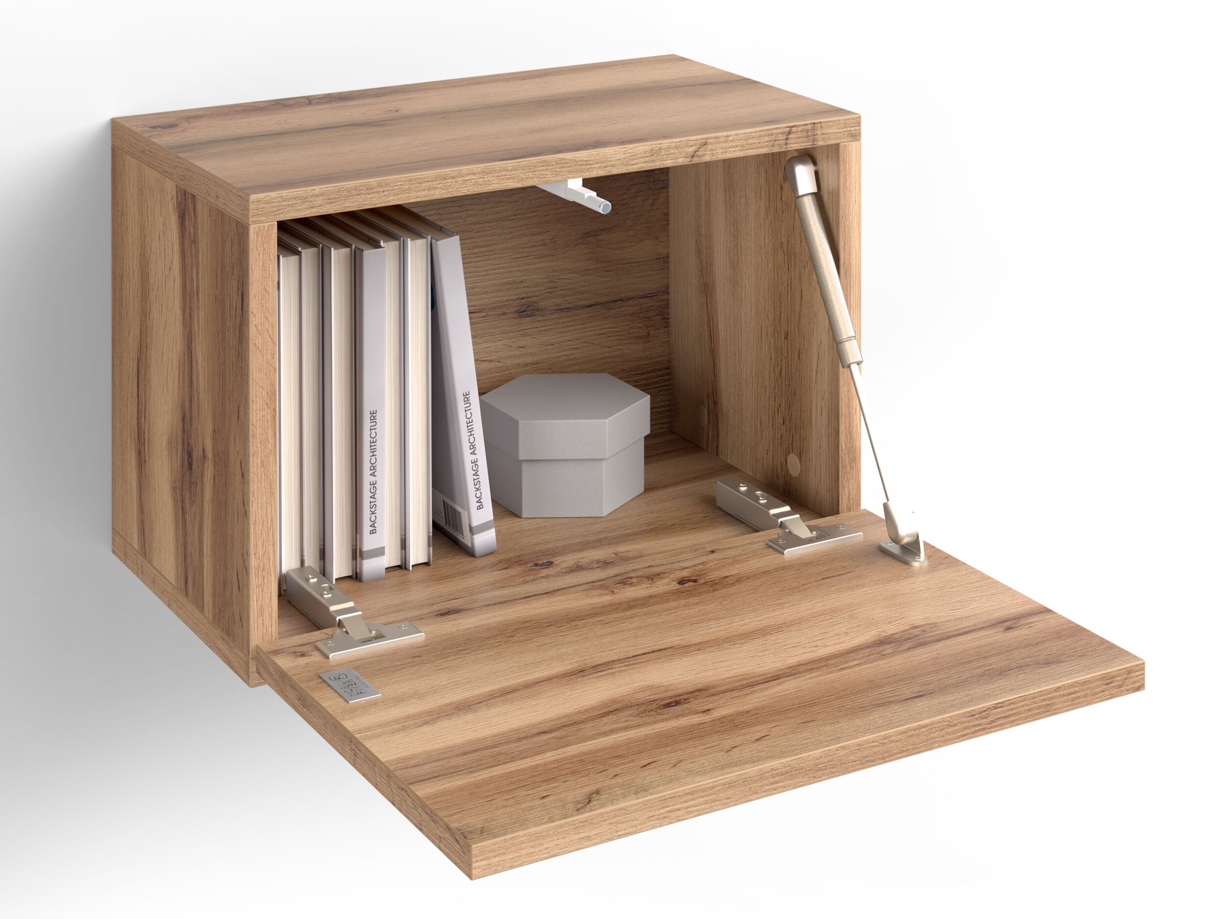 Горизонтальный навесной шкаф из меламинированного материала с дверным полотном Mobili Fiver IACOPO ARCH-00108722