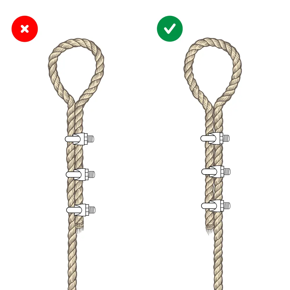 Зажим для троса DIN 741 12 мм, сталь оцинкованная STANDERS STLM-2007916 - Вид №3
