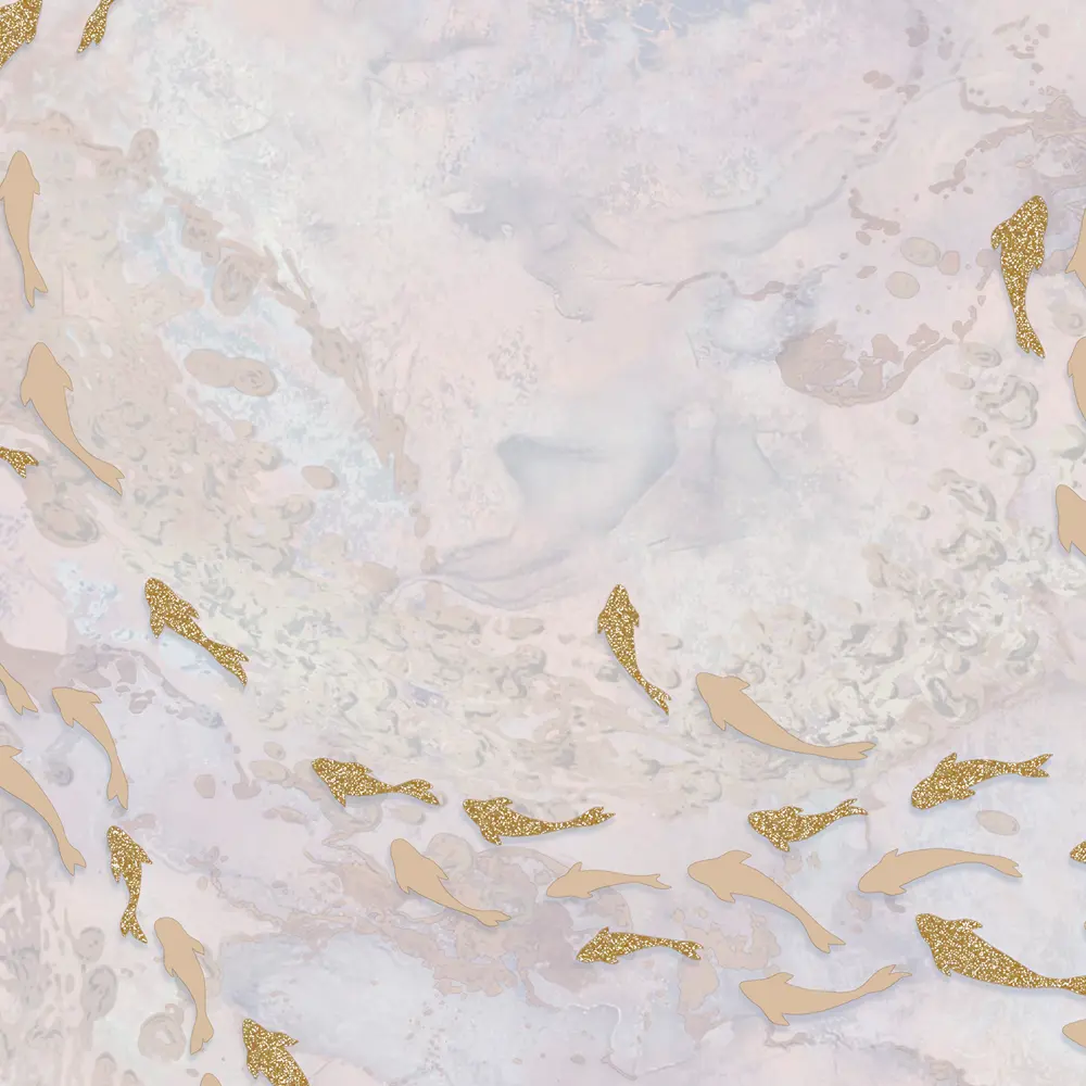 Обои флизелиновые Wallsecret Caribs серые 1.06 м 8766-23 STLM-2135922 - Вид №1