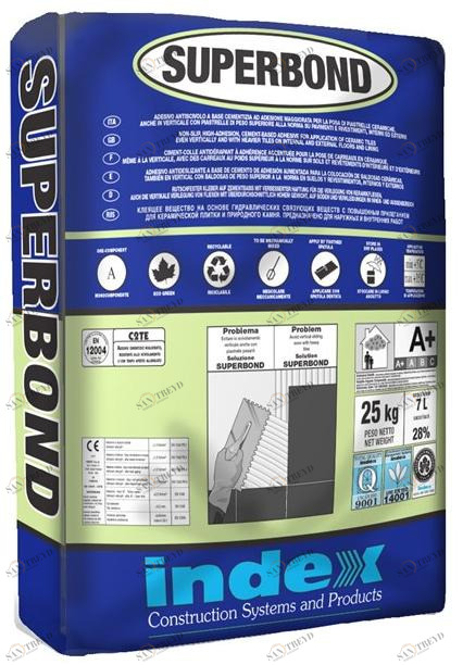 INDEX Противоскользящий клей с повышенной адгезией для плитки sun-id-1484449