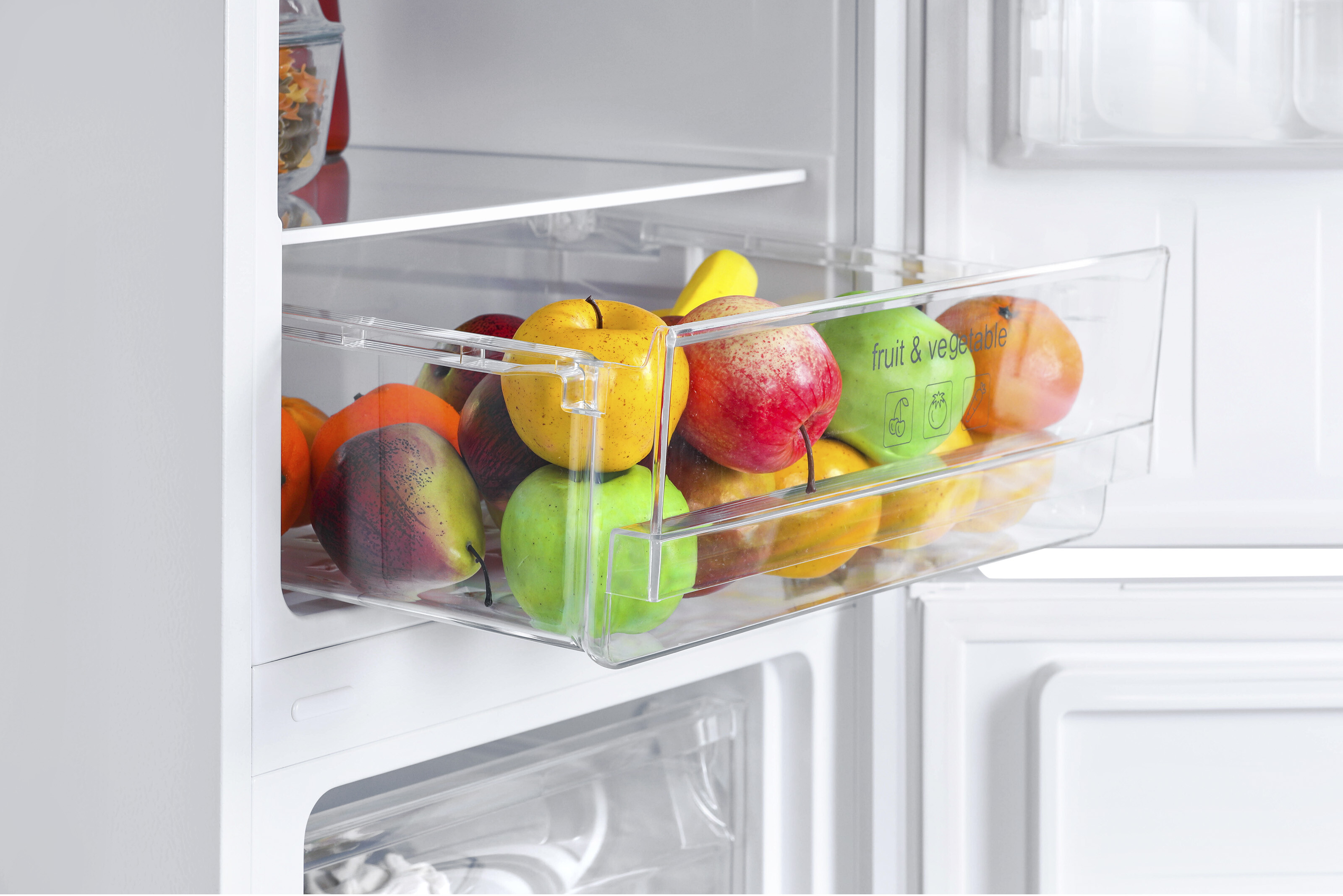 9069191 Холодильник с морозильником   Nordfrost RFC 210 LFW белый STDN-0132567 - Вид №4