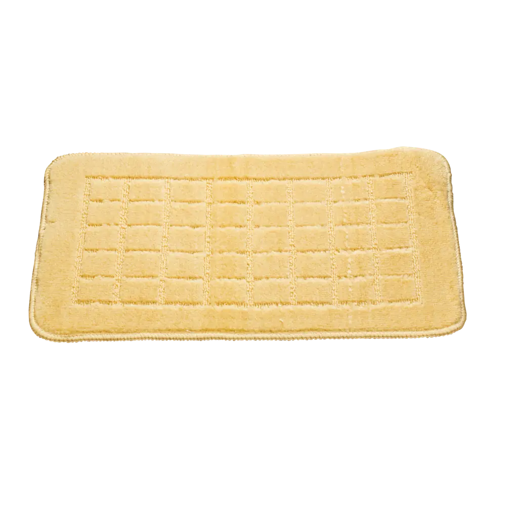 Коврик для ванной комнаты «Квадро» 40х60 см бежевый Santreyd ATM-1100 STLM-2103253 - Вид №2