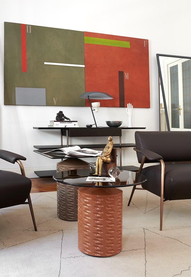 Potocco Открытый отдельно стоящий деревянный книжный шкаф Arial 870\ms - Вид №5