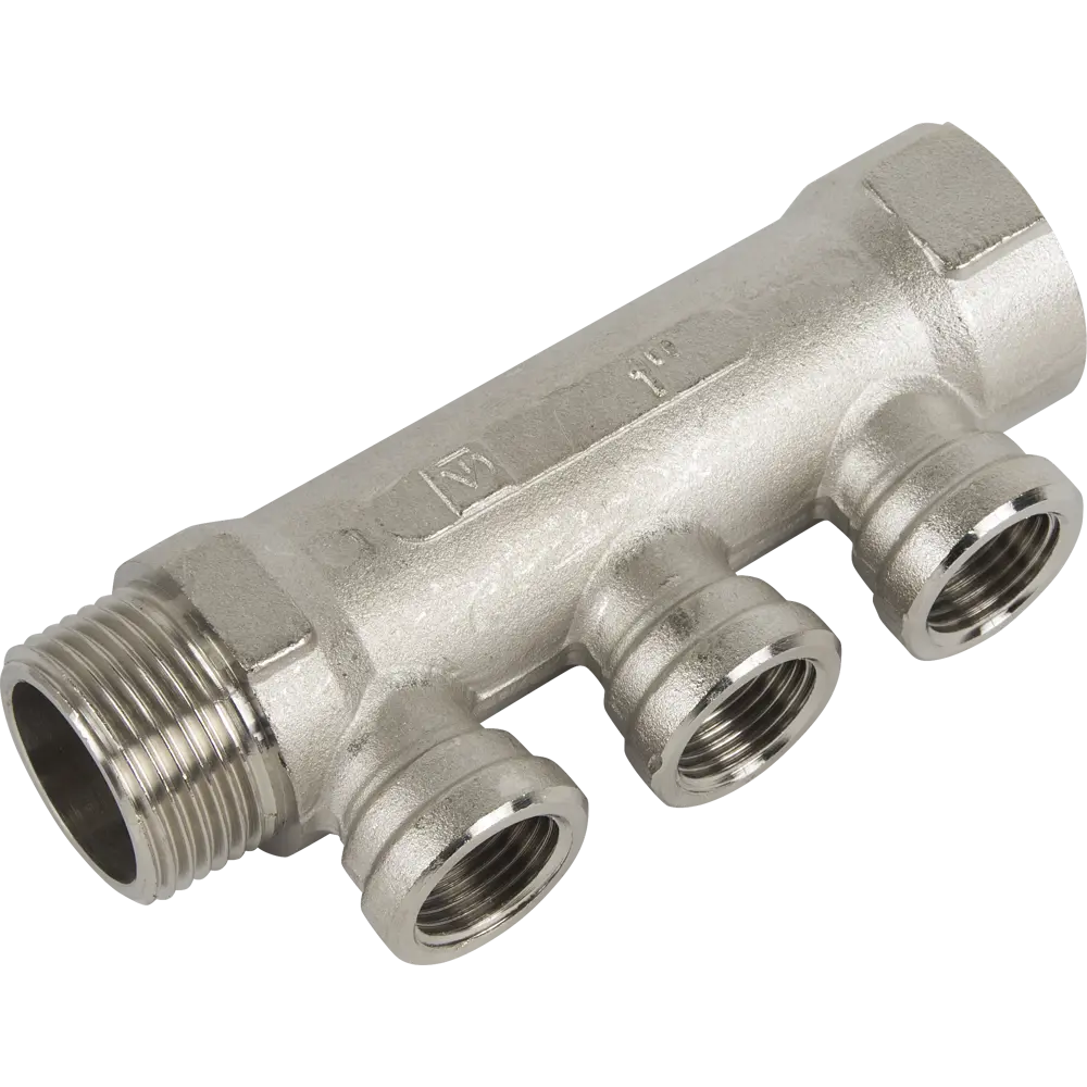 Коллектор с внутренней резьбой Valtec на 3 выхода 1"x1/2" VTc.550.N.0603 STLM-2136409