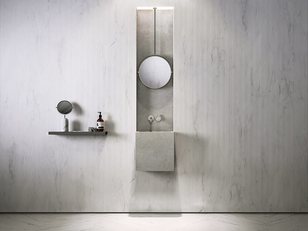 Одиночный подвесной умывальник из натурального камня COCOON Piet Boon ARCH-00052049 - Вид №3