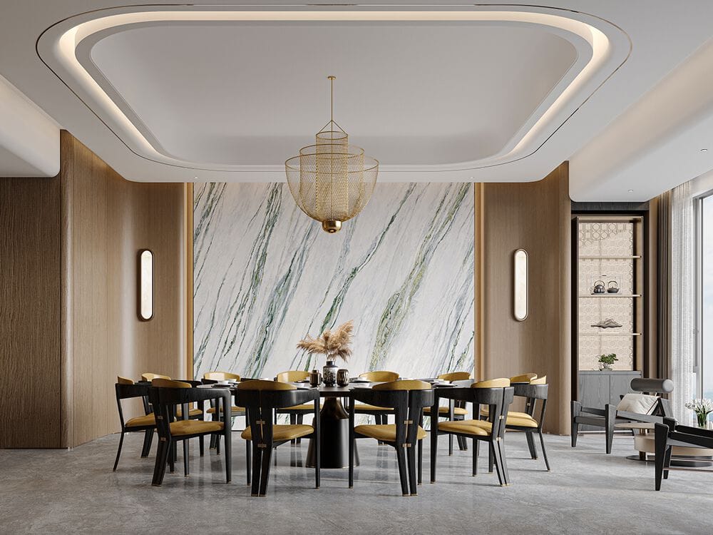 Мраморный пол / покрытие GANI MARBLE TILES BARDIGLIO BLUETTE ARCH-00115030 - Вид №1