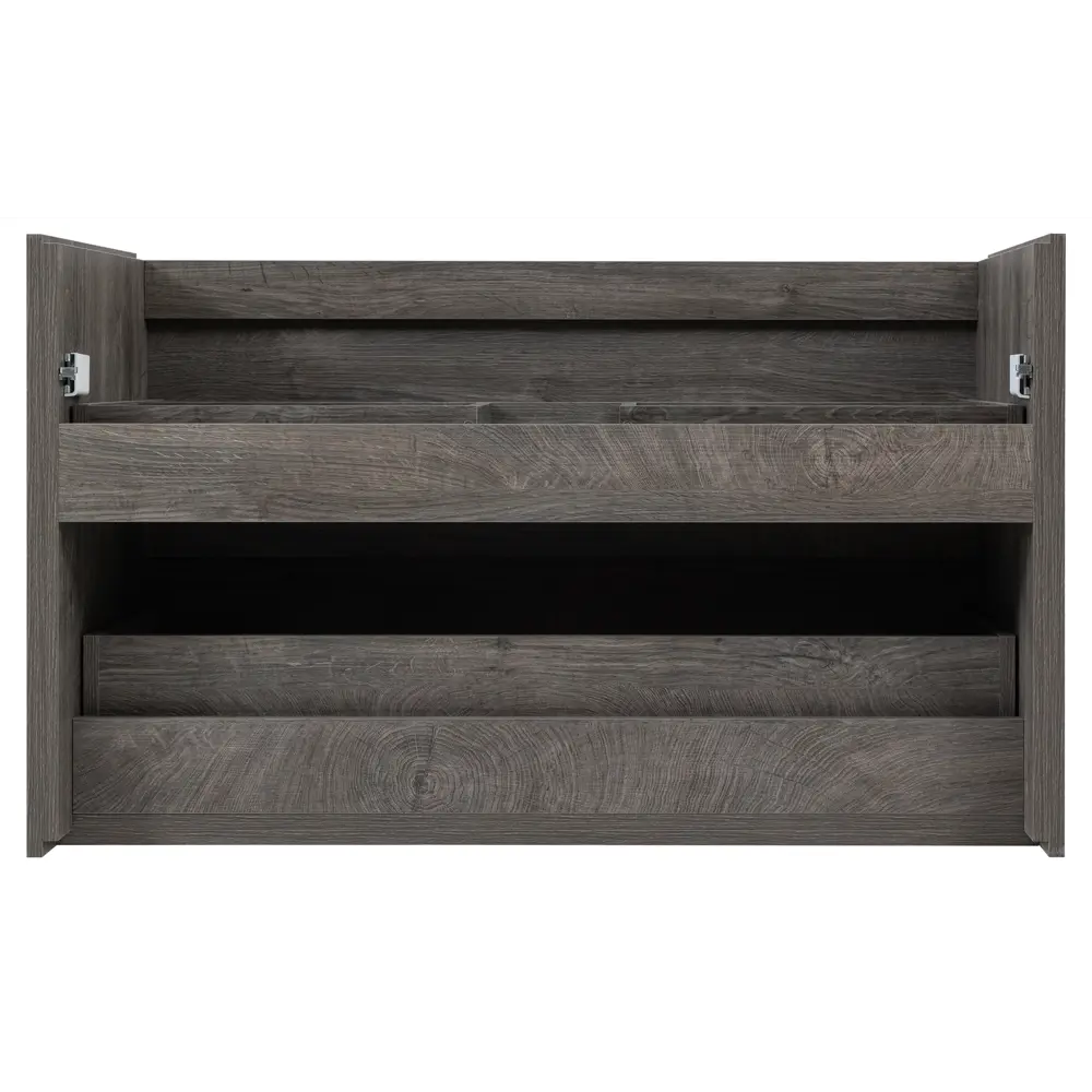 Тумба под раковину KONSENSA Мокка 2.0 подвесная 105 см цвет серый дуб STLM-2172011 - Вид №8