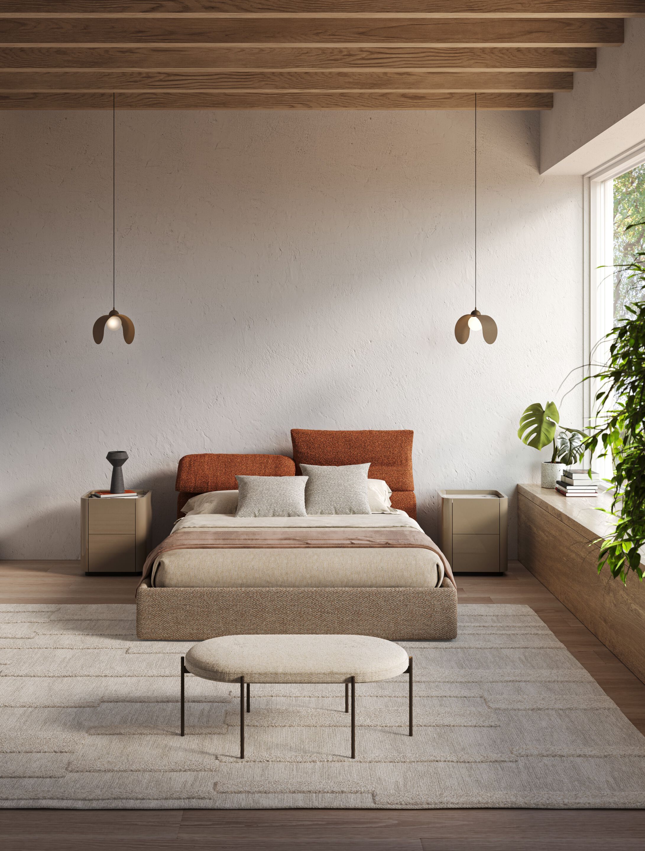 Мягкая кровать из ткани Liu Jo Living Collection ARCH-00138072 - Вид №4