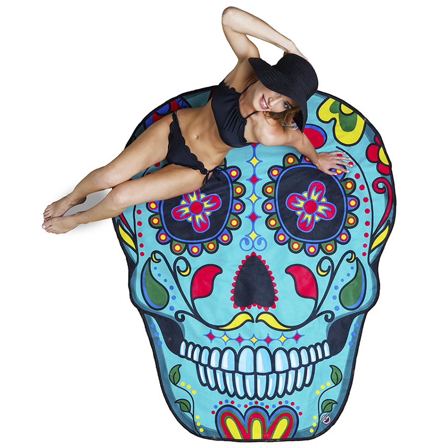 BMBTSS Покрывало пляжное , sugar skull BigMouth  - Вид №1