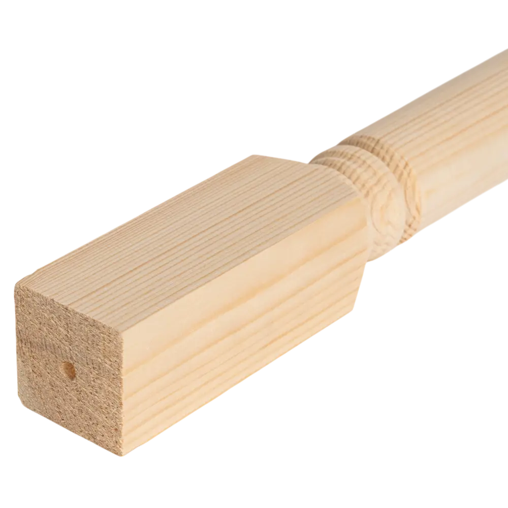 Балясина сращенная Комо хвоя сорт Прима 50x50x900 мм Santreyd STLM-2107439 - Вид №2