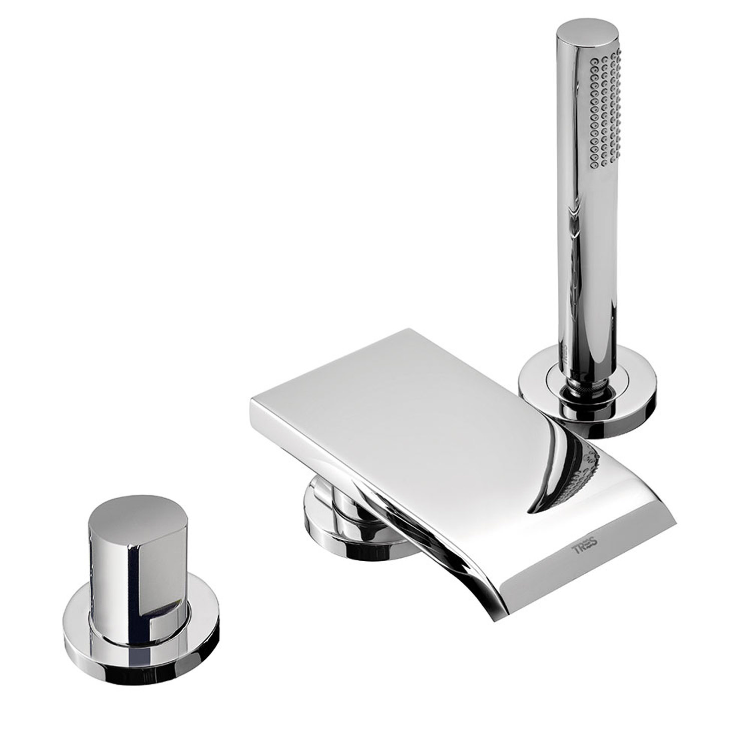 МАКСИМАЛЬНЫЙ краевой смеситель для ванны с одной ручкой-06116101 TRES 