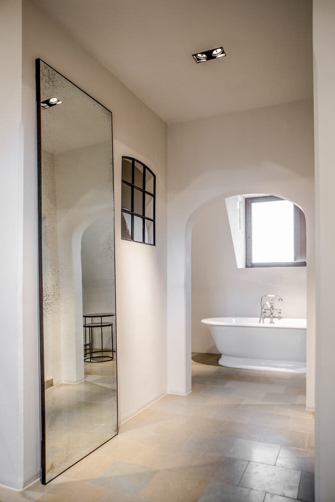 Прямоугольное зеркало в рамке Ethnicraft Состаренные зеркала ARCH-00080458 - Вид №2