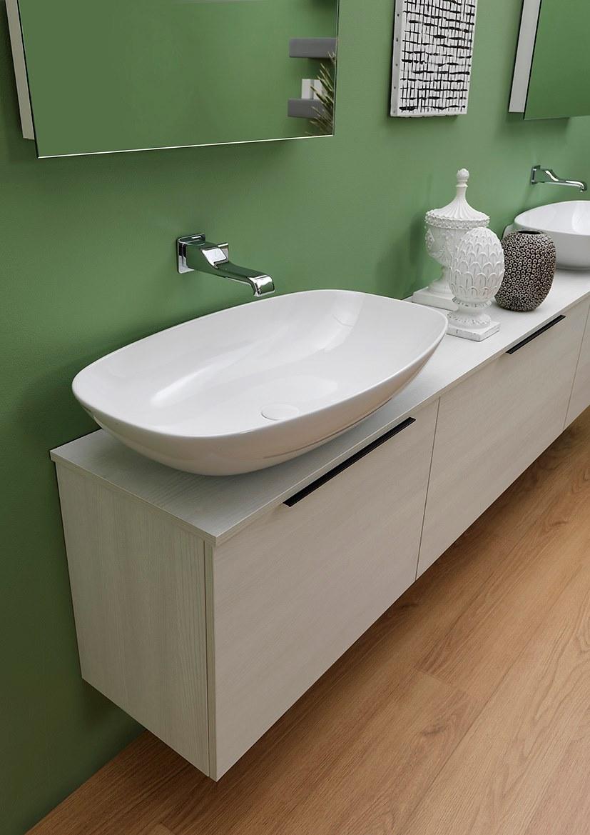 Ceramica Flaminia Подвесная тумба под умывальник с ящиками Box sun-id-1442246 - Вид №1