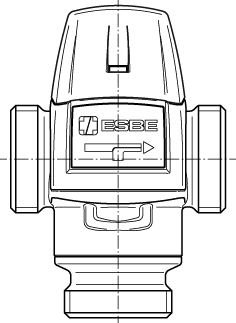 3115 02 00 VTA332Насосные группы » Esbe серии VTA330, VTA530  - Вид №1