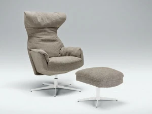 Sits Кресло из ткани с 4 спицами и высокой спинкой