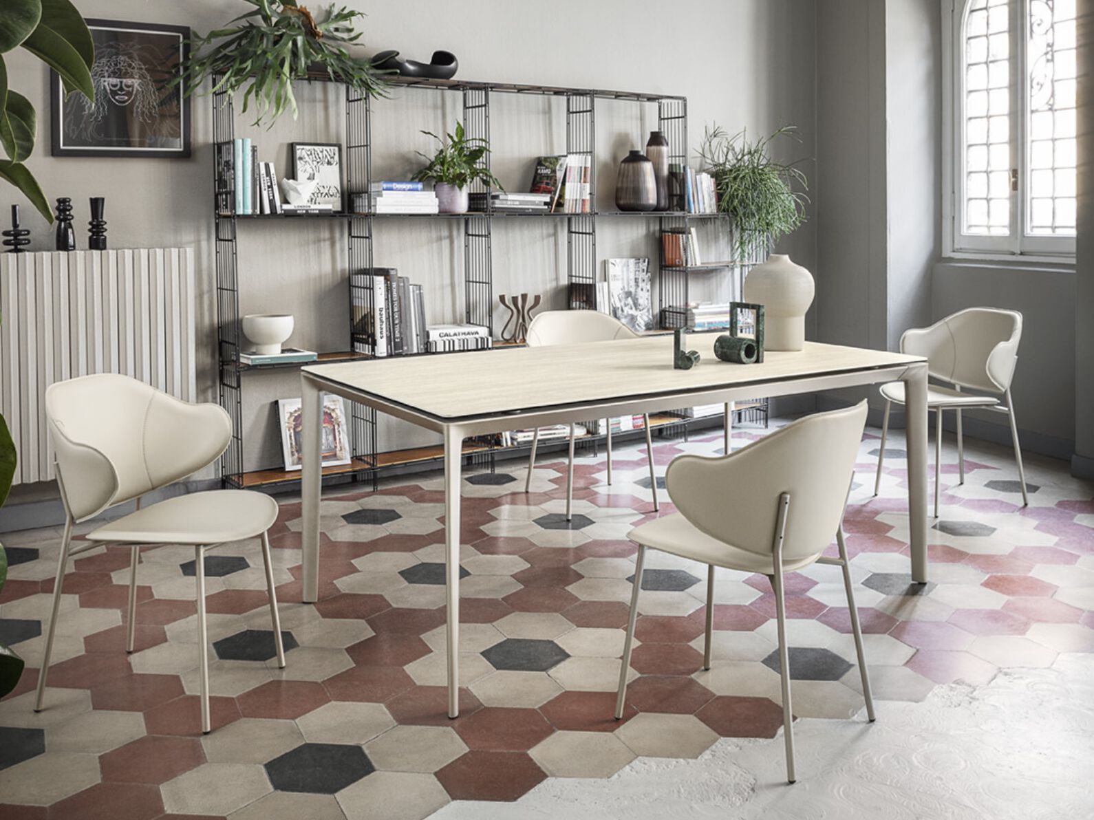 Керамический выдвижной стол Calligaris BOMA ARCH-00082181 - Вид №1