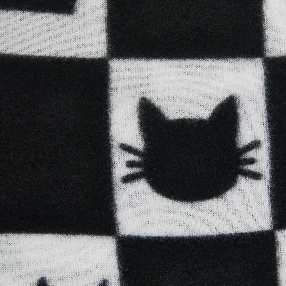 Плед King 120x150 см флис цвет черно-белый Ardenza Промо STLM-2079633 - Вид №1