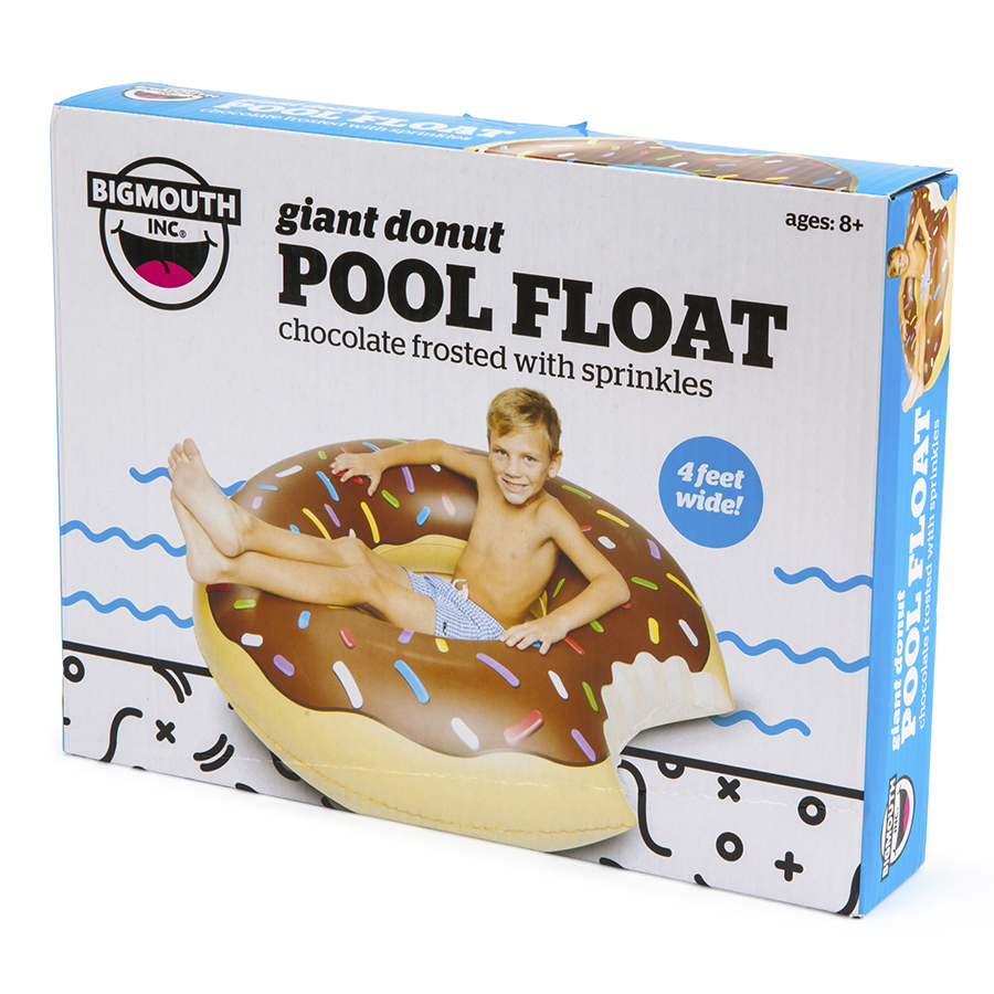 BMPF-0008 Круг надувной , chocolate donut BigMouth  - Вид №10