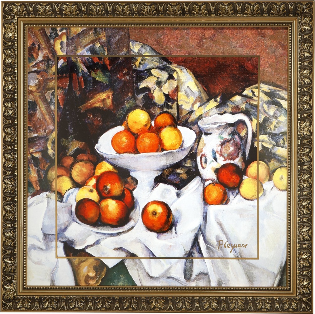 10638405 Goebel Каpтина "Hатюpмоpт I" 68*68 CEZAN Фарфор 