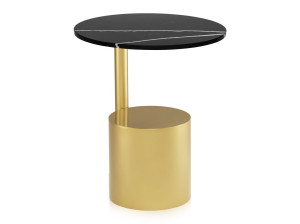 Высокий круглый журнальный столик